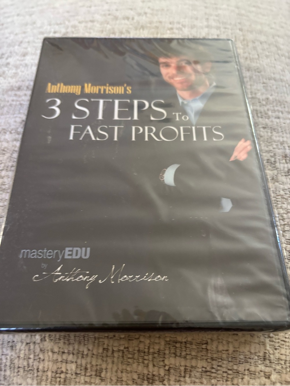 3 Steps to Fast Profits DVD - Black